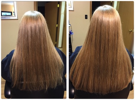 Thickening Long Hair With Hair Extensions