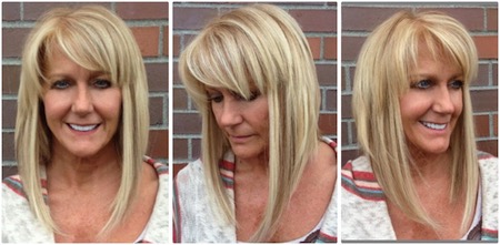 Lond blonde Bob Hair Extensions